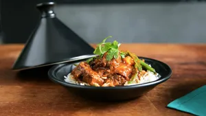 Tajine Dish Rice Toppings Wallpaper
