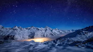 Take A Journey To Epic Mountain Views Wallpaper