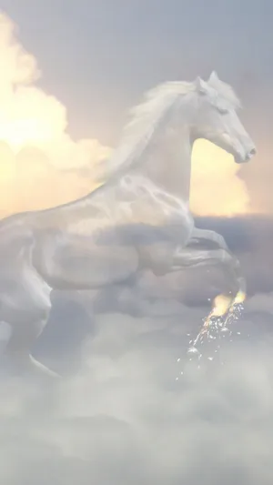 Take A Ride On The Wild Side With This Beautiful Horse Iphone Wallpaper Wallpaper