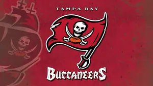 Tampa Bay Buccaneers Red Banner Art Wallpaper