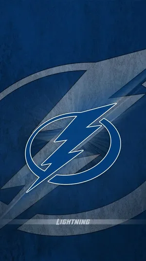 Tampa Bay Lightning Blue Illustration Wallpaper