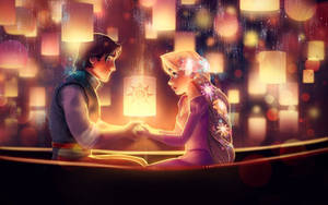 Tangled True Love Art Wallpaper