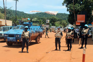 Tanks In Central African Republic Wallpaper