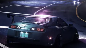 Tap Into Your Inner Fast And Furious With This Iconic Jdm Supra Wallpaper
