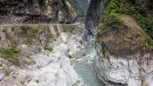 Taroko National Park Canyon Taiwan Wallpaper