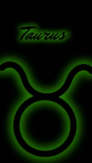 Taurus Green Glowing Wallpaper