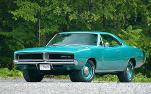 Teal 1969 Dodge Charger Wallpaper