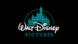 Teal Disney Logo Wallpaper