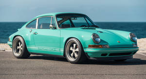 Teal Singer Porsche 911 Wallpaper