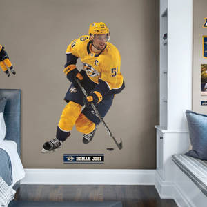 Team Captain Roman Josi Fan Art Wallpaper