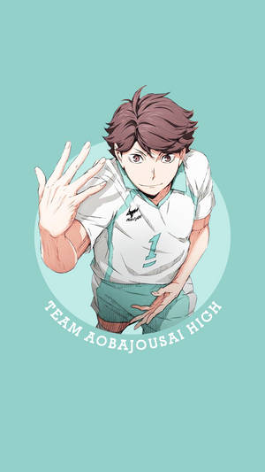 Team Captain Toru Oikawa Wallpaper