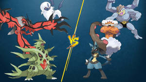 Team Landorus Vs Team Yveltal Wallpaper