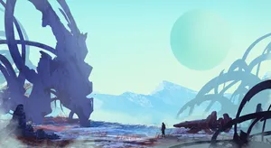 Techno Metal Skeletons Wallpaper