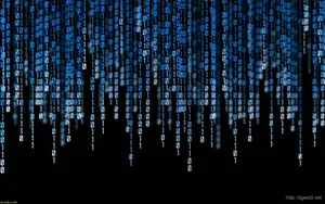 Technology Binary Numbers Pattern Wallpaper