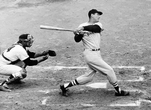Ted Williams Old Photo Wallpaper