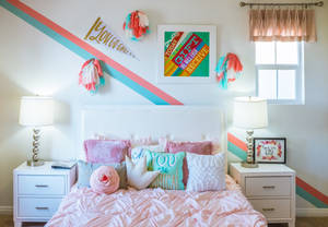 Teen Bedroom Picture Wallpaper