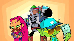 Teen Titans Cool School Wallpaper