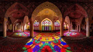 Tehran Nasir Al-mulk Mosque Wallpaper