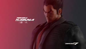 Tekken 7 Kazuya Mishima Aesthetic Wallpaper