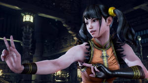 Tekken Fighter Ling Xiaoyu Wallpaper