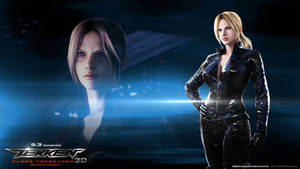 Tekken Nina Williams Digital Cover Wallpaper