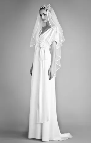 Temperley London Monochrome Veil Wallpaper