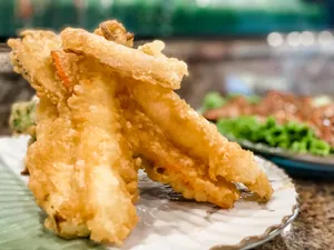 Tempura And Vegetable Meal Wallpaper