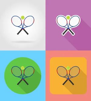 Tennis Pop Art Collage Wallpaper