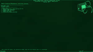 Terminal Codes In The Upper Right Corner Wallpaper