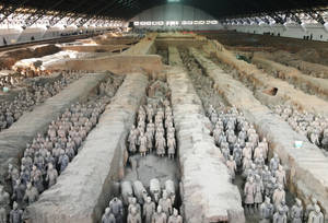 Terracotta Army Of China Wallpaper