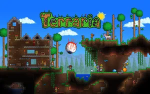 Terraria Forest Surface World Wallpaper