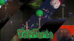 Terraria Guy Terraria Biomes Wallpaper