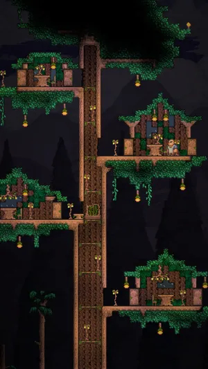 Terraria Tree House Wallpaper
