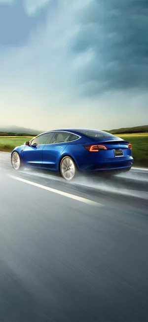 Tesla's Innovative Smartphone Takes Mobile Technology To The Next Level Wallpaper