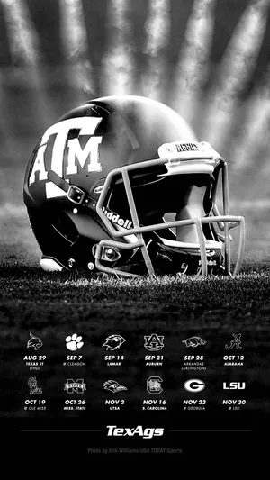 Texas Am Aggies Football Poster Wallpaper