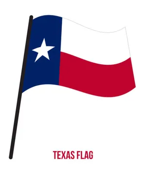 Texas Flag Illustration Wallpaper