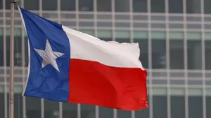 Texas Flag In Focus Shot Wallpaper