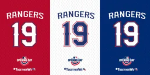 Texas Rangers Number 19 Jersey Wallpaper