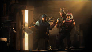 Tf2 4k Action Game Wallpaper