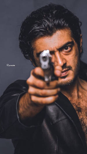 Thala Ajith Badass Gangster Wallpaper