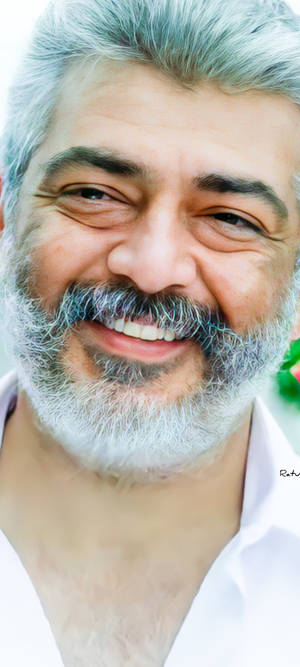 Thala Ajith Kumar Ages Gracefully Wallpaper