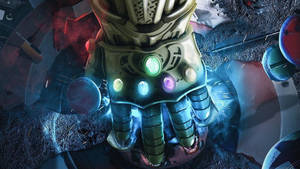 Thanos Infinity Gauntlet Stones Wallpaper