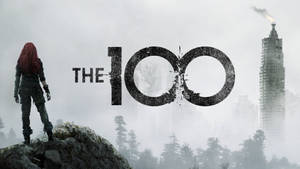 The 100 Tv Series Logo Wallpaper