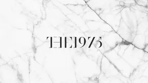 The 1975 On White Marble Wallpaper