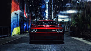 The Aggressive Beast - Dodge Hellcat Wallpaper