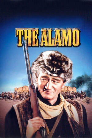 The Alamo 1960 John Wayne Solo Movie Poster Wallpaper