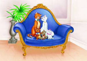 The Aristocats Family Photo Wallpaper