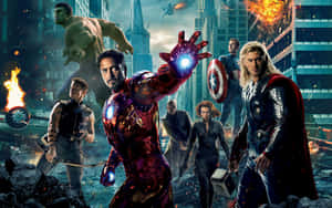 The Avengers Assemble To Fight Evil Wallpaper