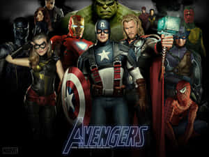 The Avengers Assemble To Save The World Wallpaper