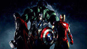 The Avengers Movie Cover Wallpaper